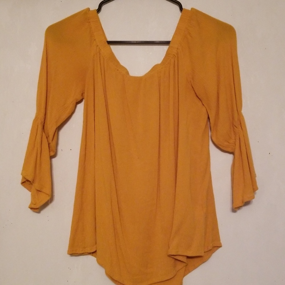 Yellow shirt